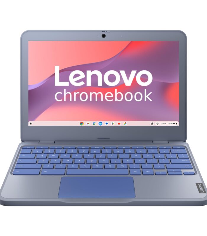 Lenovo Chromebook Intel Celeron N4500 (4GB RAM/64GB eMMC 5.1/11.6 Inch (29.46cm)/HD Display/2Wx2 Stereo Speakers/HD Camera/Chrome OS/Blue/1.21Kg), 82UY0014HA